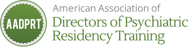 Logo of American Association of Directors of Psychiatric Residency Training